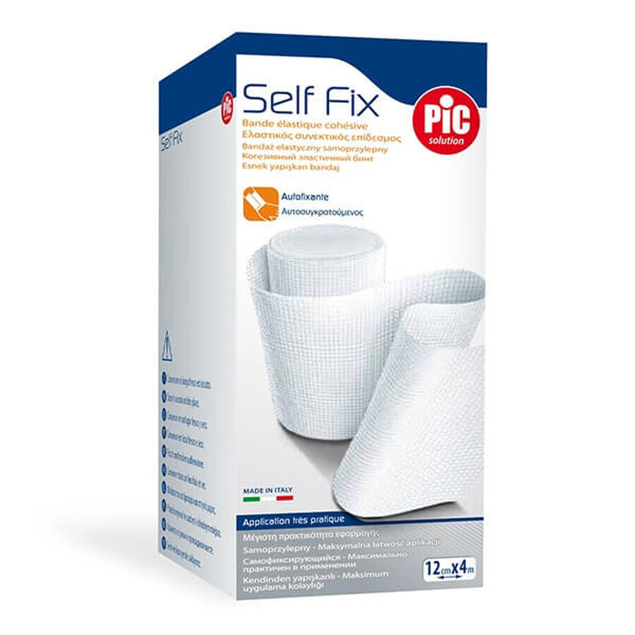 Cumpără Pic Solution Self Fix, bandaj elastic autoadeziv, 10 cm x 4 m, 1 buc Pic Solution Self Fix, bandaj elastic autoadeziv, 10 cm x 4 m, 1 buc