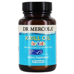 Dr Mercola Aceite de Krill para Niños, 60 cápsulas