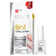 Eveline Cosmetics Nail Therapy, concentrated nail balm 8in1, Silver Shine, 12 ml