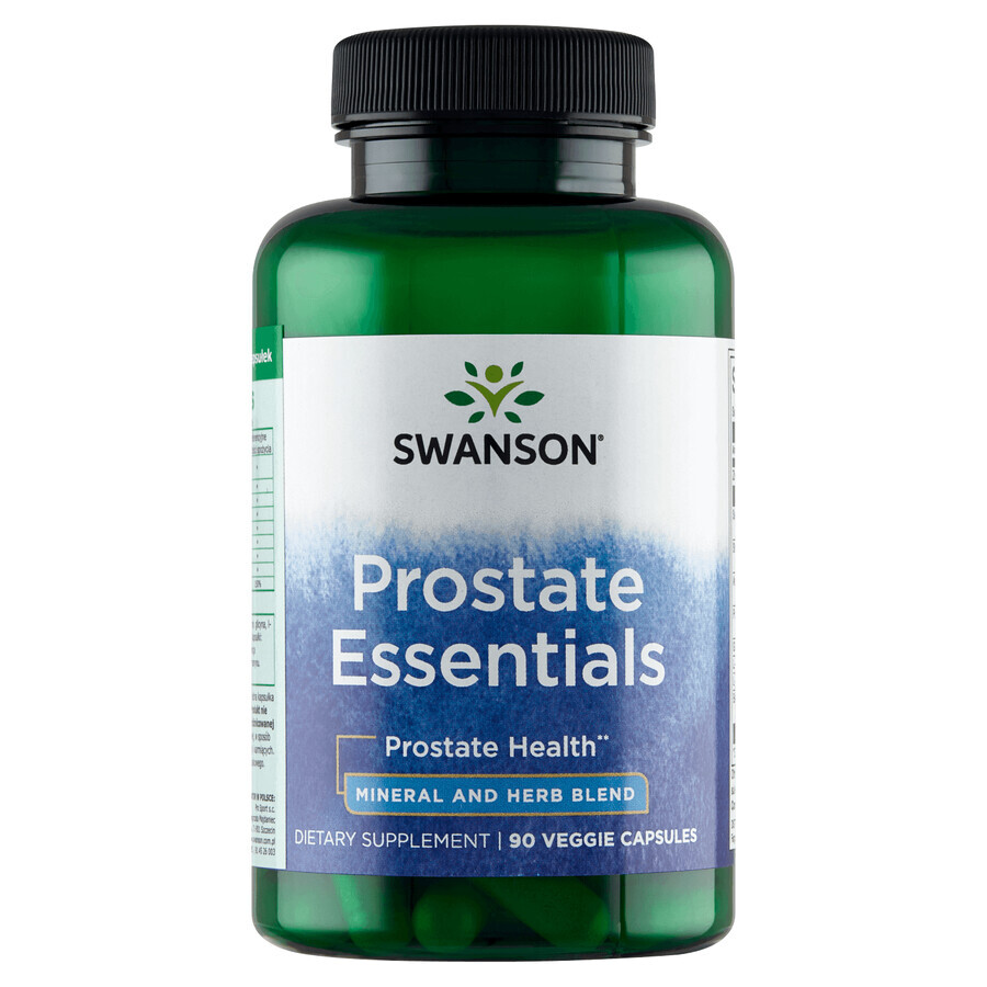 Boutique Swanson Prostate Essentials, 90 gélules végétales Swanson Prostate Essentials, 90 gélules végétales