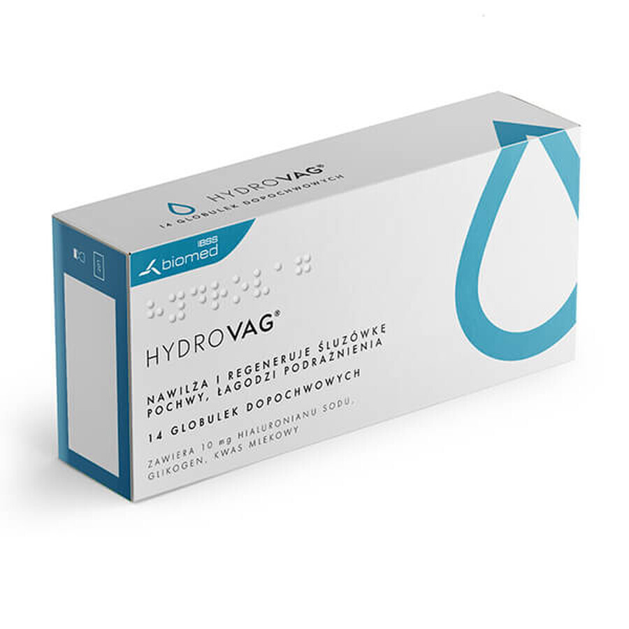 Acquista HydroVag, globuli vaginali, 14 unità HydroVag, globuli vaginali, 14 unità