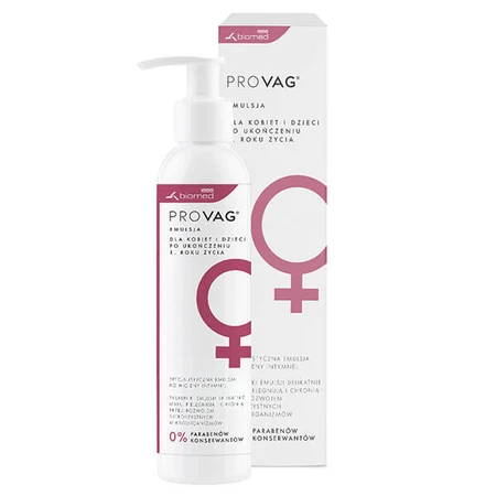 PrOVag, Intimhygiene Emulsion für Frauen und Kinder ab 1 Jahr, 300 ml