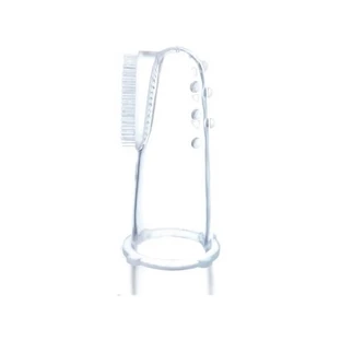 AKUKU, brosse à dents en silicone pour le massage des dents et des gencives A0393, dès la naissance, 1 pc.