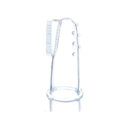 AKUKU, brosse à dents en silicone pour le massage des dents et des gencives A0393, dès la naissance, 1 pc.