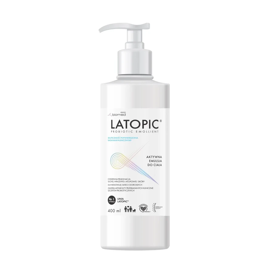 Latopic, emulsione per il corpo dal 1° giorno di vita, 400 ml