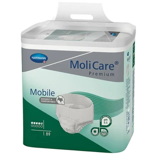 MoliCare Premium Mobile, diapers, size M, 80-120 cm, 5 drops, 14 pieces