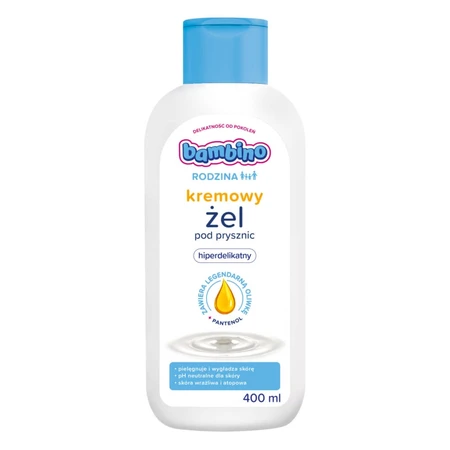 Bambino Family, cremiges Duschgel, hyperzart, ab 3 Jahren, 400 ml