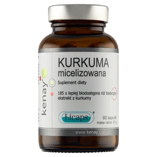 Kenay Mikronisierte Kurkuma, 60 Kapseln