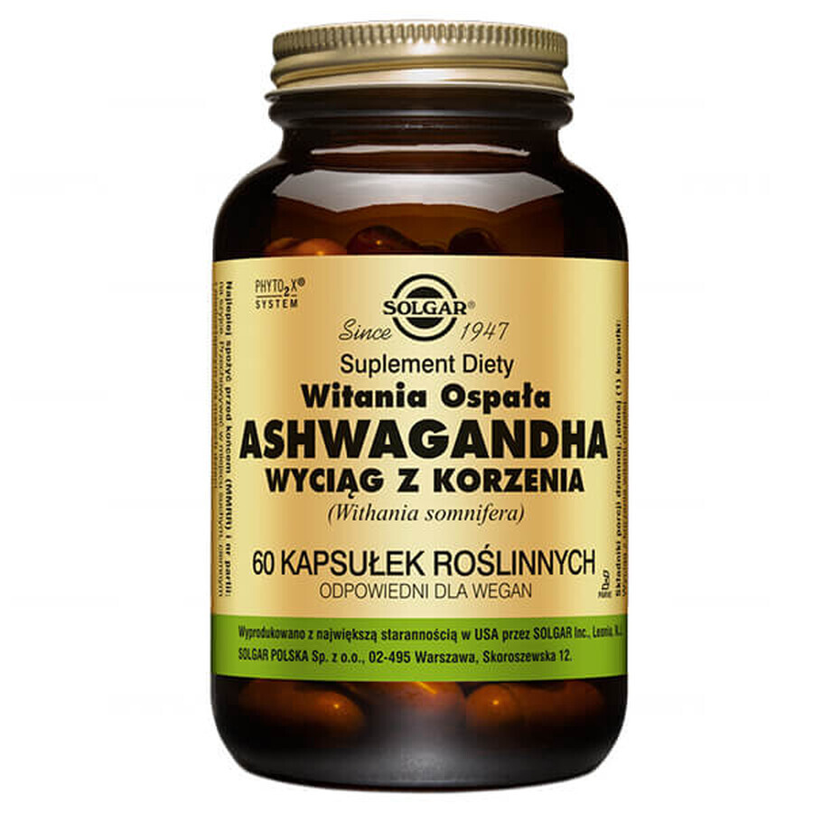 Comprar Solgar Ashwagandha, extracto de raíz, 60 cápsulas Solgar Ashwagandha, extracto de raíz, 60 cápsulas