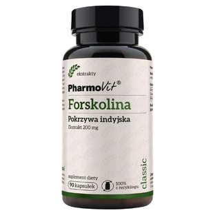 PharmoVit Forskolin, ortie indienne, 90 gélules