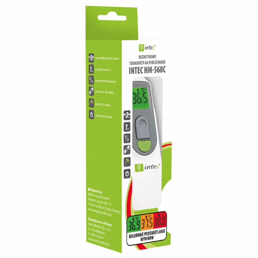 Intec HM-568C non-contact infrared thermometer