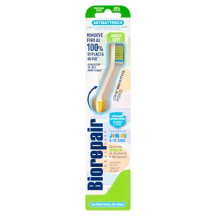 Biorepair Curve Junior, gebogen tandenborstel, 7-14 jaar, medium zacht, 1 stuk