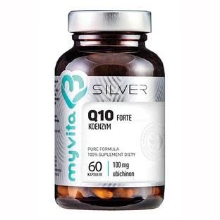 MyVita Silver, Co-enzym Q10 forte 100 mg, ubiquinon, 60 capsules