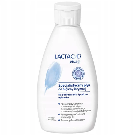 Lactacyd Plus+, Spezialflüssigkeit für die Intimpflege, 200 ml