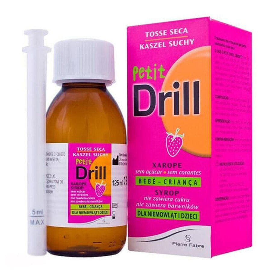 PetitDrill, sirop pentru bebeluși și copii de la 6 luni, 125 ml