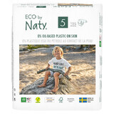 Eco By Naty, eco-friendly disposable diapers, size 5, 11-25 kg, 40 pcs