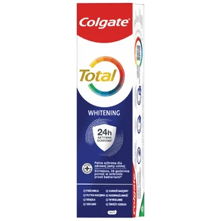 Colgate Total Whitening, dentifrice, blanchissant, 75 ml