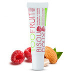 Toofruit, lippenbalsem voor kinderen, bescherming en voeding, amandel en framboos, 10 ml Toofruit, lippenbalsem voor kinderen, bescherming en voeding, amandel en framboos, 10 ml