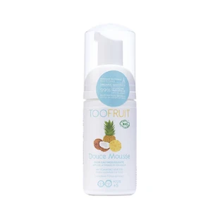 Toofruit, espuma limpiadora para niños, piña y coco, 100 ml