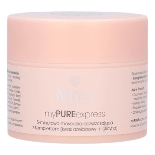Miya myPUREexpress, 5 minute cleansing mask, 50 g