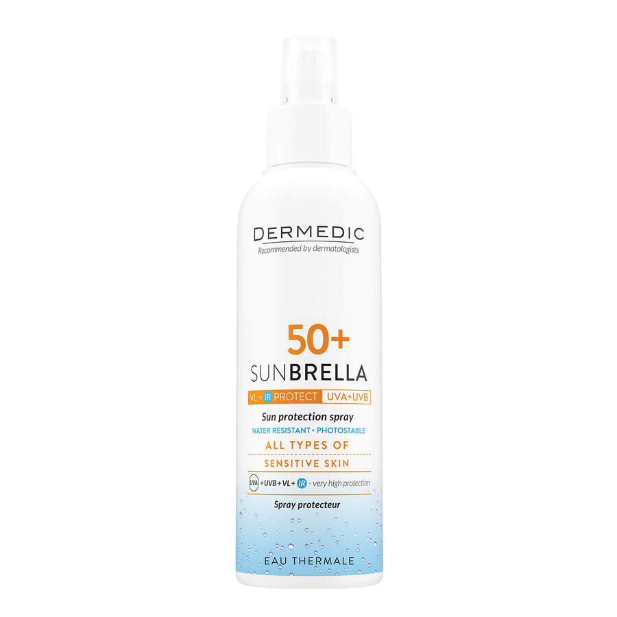 Buy Dermedic Sunbrella, protective spray, SPF 50+, 150 ml Dermedic Sunbrella, protective spray, SPF 50+, 150 ml