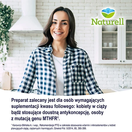Naturell Folian, folic acid 400 µg, 60 tablets