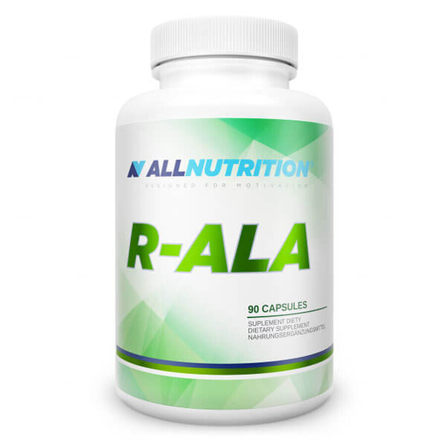 Allnutrition R-ALA, R-alpha-lipoic acid 200 mg, 90 capsules