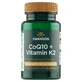 Swanson CoQ10 + Vitamine K2, coenzyme Q10 100 mg et vitamine K 180 µg, 60 capsules de gel