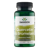 Swanson Quercetine & Bromelaïne, quercetine en bromelaïne, 100 capsules