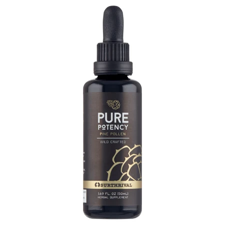 Pine Pollen Pure Potency, pollen de pin, 50 ml