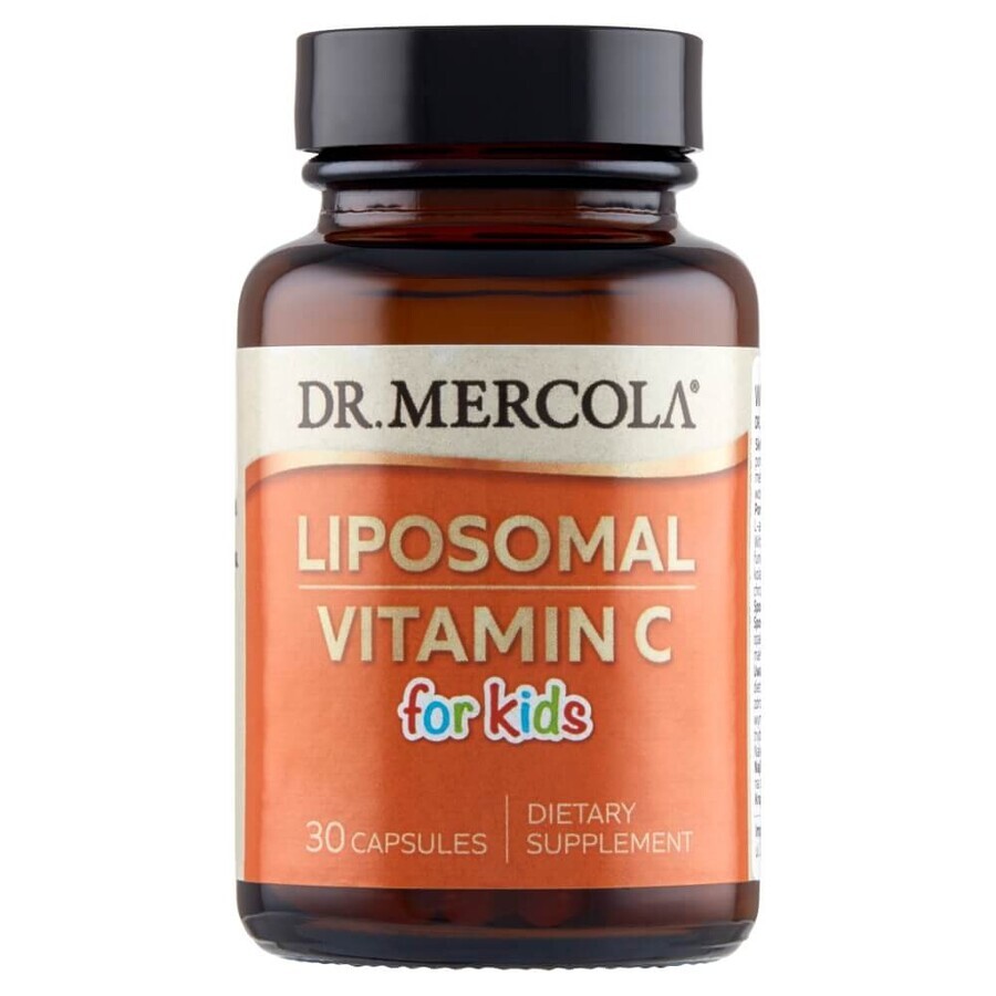 Cumpără Dr. Mercola Vitamina lipozomală pentru copii, vitamina C lipozomală pentru copii, 30 capsule Dr. Mercola Vitamina lipozomală pentru copii, vitamina C lipozomală pentru copii, 30 capsule