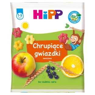 HiPP Knusper-Bio-Sterne, Frucht, 30 g