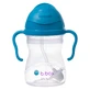 B.Box, bottle with straw, cobalt, from 6 months, 240 ml