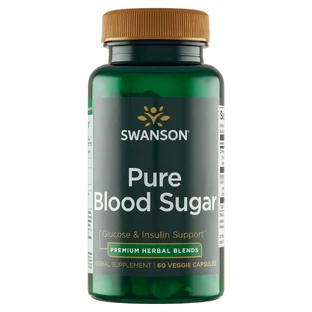 Swanson Pure Blood Sugar, 60 vegetarian capsules