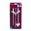 B.Box replacement straw for can, 2 pieces + cleaning brush