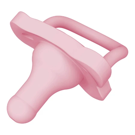 Dr. Brown's, Chupete de silicona Happy Paci, rosa, 0m+, 1 pieza
