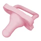 Dr. Brown's, Chupete de silicona Happy Paci, rosa, 0m+, 1 pieza