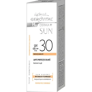 Gerovital H3 Derma+ Sun SPF30 Sun Protection Milk, 150 ml, Farmec