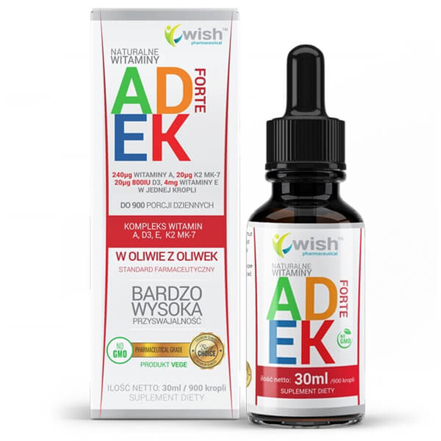 Shop Wunsch ADEK Forte, Vitamin-Komplex, 30 ml Wunsch ADEK Forte, Vitamin-Komplex, 30 ml