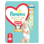 Pampers Premium Care Pants, pannolini, taglia 5, 12-17 kg, 34 pz. Pampers Premium Care Pants, pannolini, taglia 5, 12-17 kg, 34 pz.