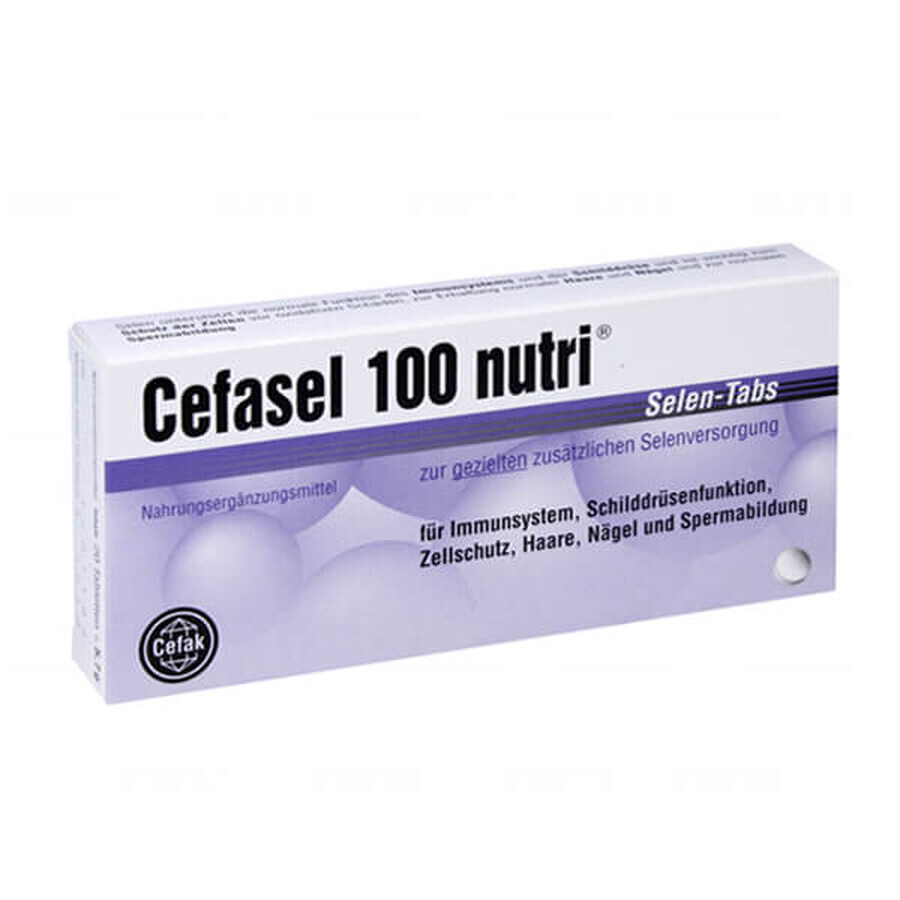 Buy Cefasel 100 Nutri, 60 tablets Cefasel 100 Nutri, 60 tablets