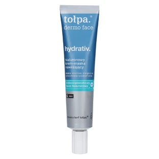 Tolpa Dermo Face, Hydrativ, crema-mascarilla hidratante relajante para cara, cuello y escote, noche, 40 ml