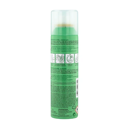 Klorane sebum-regulating dry shampoo with nettle extract for oily and greasy hair, 150 ml