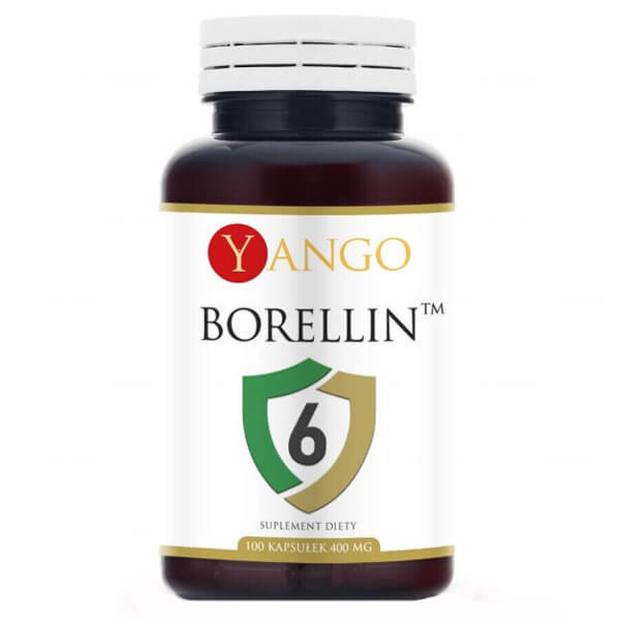 Shop Yango Borrelin 6, 100 pflanzliche Kapseln Yango Borrelin 6, 100 pflanzliche Kapseln