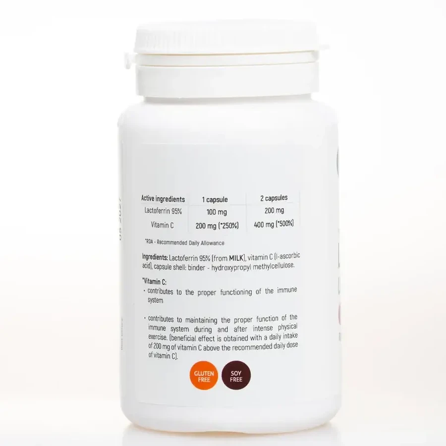 Aliness Lattoferrina LFS 90% 100 mg, 60 capsule
