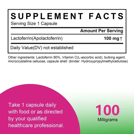 Aliness Lattoferrina LFS 90% 100 mg, 60 capsule