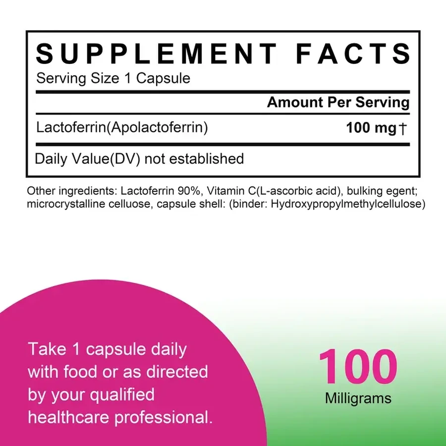 Aliness Lattoferrina LFS 90% 100 mg, 60 capsule