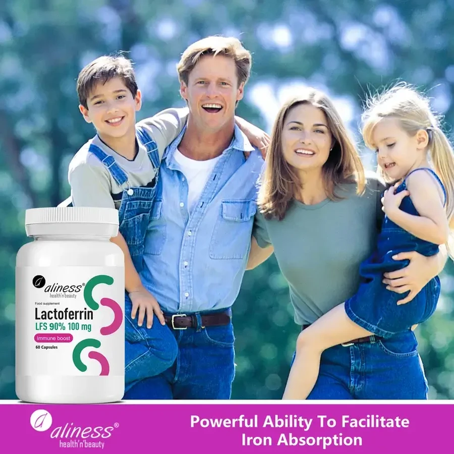 Aliness Lattoferrina LFS 90% 100 mg, 60 capsule