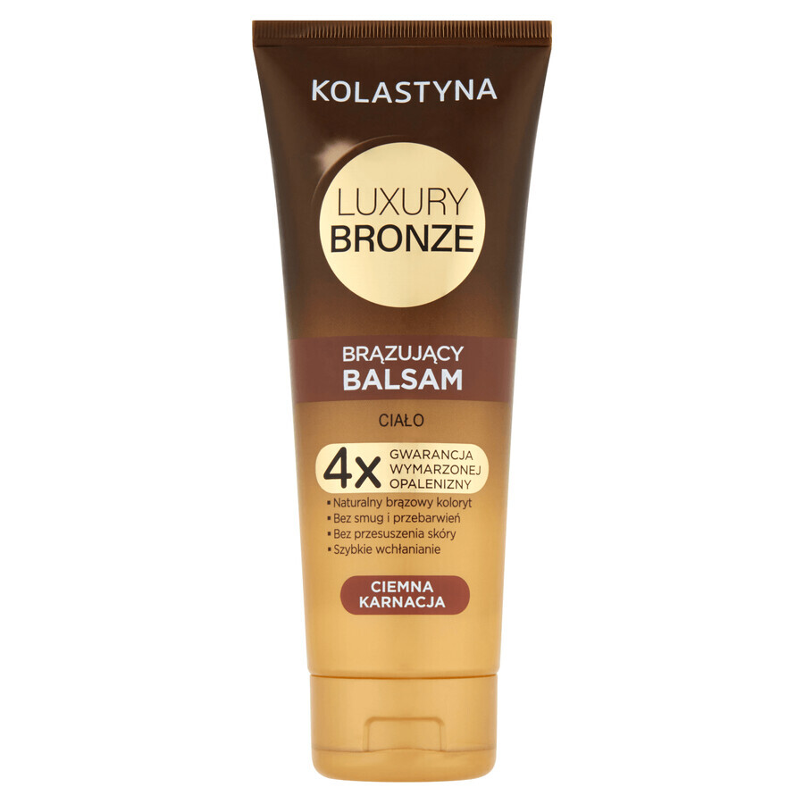 Boutique Kolastyna Luxury Bronze, lotion bronzante pour le corps, teint foncé, 200 ml Kolastyna Luxury Bronze, lotion bronzante pour le corps, teint foncé, 200 ml