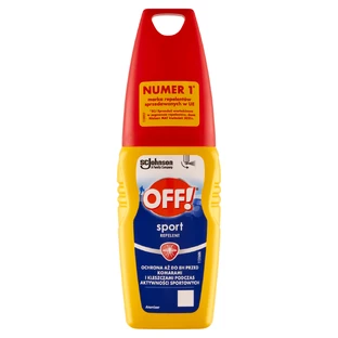 OFF! Sport mosquito and tick repellent spray with icaridin 20%, 100 ml